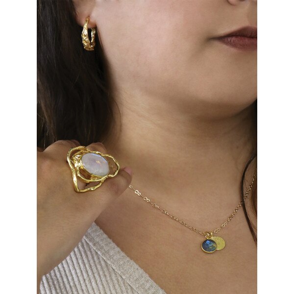 Amelia Hoop Earrings Lifestyle 15